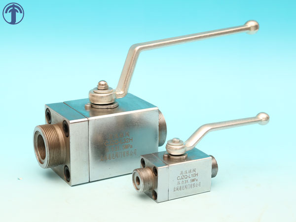 CJZQ high pressure ball valve -L10H and L32H combination
