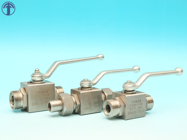 YJZQ high pressure ball valve-304 stainless steel ball valve