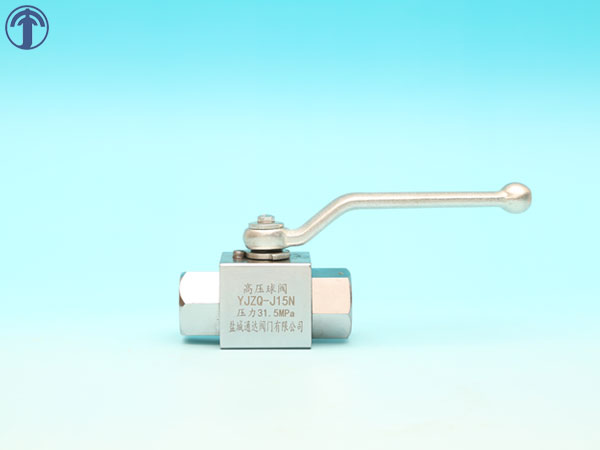YJZQ high pressure ball valve - metric internal thread YJZQ-