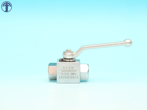 YJZQ high pressure ball valve - inch internal thread YJZQ-H6