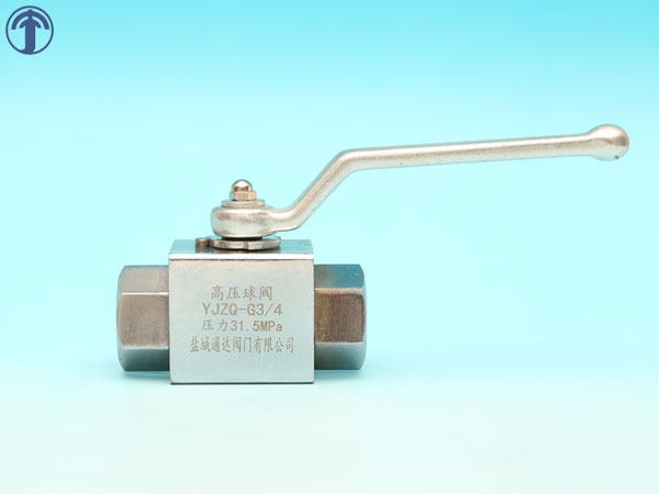 YJZQ high pressure ball valve - inch internal thread YJZQ-G3
