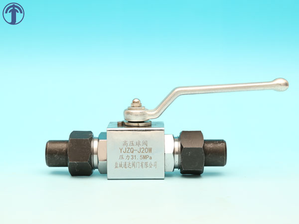YJZQ high pressure ball valve - external thread with welded